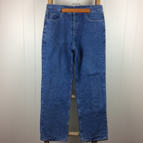 Woolrich Flannel Lined Jeans Mens 969 